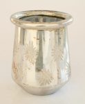 Snowflake Patterned Candle Holder 17X14CM
