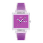 What If...see Thru Magenta Watch - SO38K705