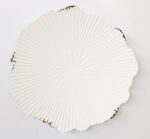 White Metal Shell Wall Hanging – 37CM