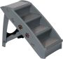 4-STEP Foldable Nonslip Pet Stairs For Small Dogs Cats Home High Beds Sofa