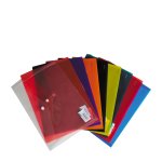 Marlin Carry Folders A4+ Assorted Colours: 1 Colour Pk - Pack Of 5
