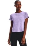 Women's Ua Tech Vent Short Sleeve - Purple Tint LG