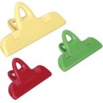 Tescom A Presto Bag Clips 3 Pack - 2 X 7CM & 1 X 11CM