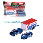 212053111 - Race Trailer Set Ford F-150 Raptor + Mustang GT