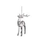 Acrylic Deer Standing With Neck Up 6X3X15CM