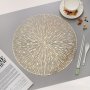 Elegant Heat-resistant Table Mat: Pvc Material Suitable For Coffee Tea And Dining Tables