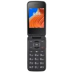 Tracfone Tcl Flip 2 4G LTE Prepaid Flip Phone Locked - Black - 8GB - Sim Card Included - Cdma