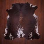 As Grade Nguni Hide 637 Brown white L - Large Brown white Speckled