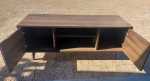 Compartmentalised Wooden Tv Stand