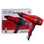 Enzo EN-6030 Portable MINI Lightweight Electric Hair Dryer Suitable For Home Travel And Hotels - Red