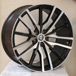22" 5 112 11J Black Machine Face Alloy Wheel Single - Autostyle Motorsport South Africa
