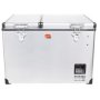 Snomaster - 56L Dual Compartment Stainless Steel Fridge/freezer Ac/dc