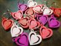 Valentine Hearts 3D Printed Key-tags
