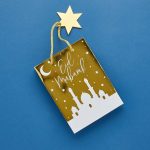 Gold Eid Mubarak Gift Bags – Set Of 5