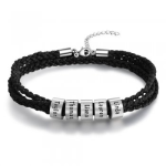 CBA102656 - Men's Personalized Bracelet Wrist Strap Stainless Steel