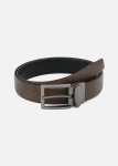 Reversible Faux Leather Belt