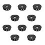 Computer Diy Round Hole Cable Grommets Plug Bungs Set Of 10 - 30MM