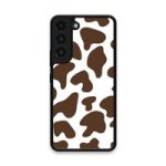 Custom Printed Tpu Cases - Samsung Galaxy S22 5G & 39 Brown Cow Print& 39 By