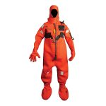 Mustang Neoprene Cold Water Immersion Suit W harness - Red - Adult Oversized