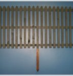Garden Fence Picket Spaced 900 X 2100 PS092