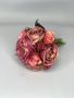 Hydrangea Peony And Rose Mix Bunch Dark Pink