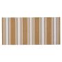 Rug Indoor Cotton Striped White / Mustard Rectangle 60 X 120CM Aylane Inspire