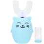 Kids U-shaped Sonic Toothbrush Waterproof Blue