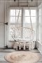 Cotton Macrame Hanging Chair - Grey