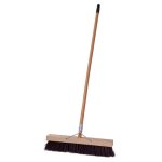 Millenium 460MM Synthetic Platform Broom Brown With Handle And 88 Grip