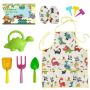 10 Piece Kids Gardening Tool Set Garden Toys With Gloves Apron Gift