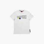 Mens Bling Banner T-Shirt In White - White L