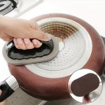 1PC Kitchen Magic Sponge Brush Multifunctional Sponge Cleaning Brush Pan Pot Grinder Knife Melamine Sponge Clean Strong Decontam