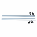 Gazebo Half Wall Bar & Clamp Set – 3M