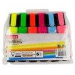 Textliter Fluorescent 6PCS. Assorted Wallet 4010 6WT