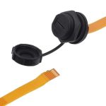 Fireearthling Outdoor IP67 Micro Sd Tf Card Extension Cable Panel Mount Tf Card Flex Extender Fpc Waterproof Cable Tf Reader Mem