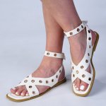 Madison Merrit Sandal - White - 3
