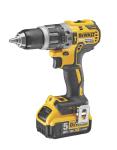 - 18V Brushless Hammer Drill & 2 Batteries - Yellow