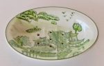 Lime Green Soap Dish – Chinese Design – 16X12CM
