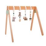 Wooden Baby Play Gym On Safari