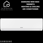 Samsung New Max 18000BTU White Heating & Cooling Air Conditioner - AR3000