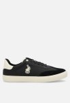 Polo Mens Rubberized Sneakers In Black - Black 11
