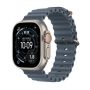 Apple Watch Ultra 3 Gps+cellular 49MM Natural Titanium Case With Anchor Blue Ocean Band