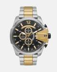 Diesel Mega Chief Advanced 2-TONE Watch - One Size Fits All Silver