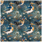 Tear Resistant Deco Print Alcohol Ink Birds