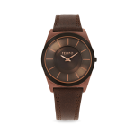 Men&apos S Brown Leather Watch