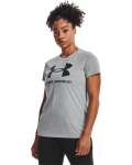 Women's Ua Sportstyle Graphic Short Sleeve - Mod Gray Light Heather XS