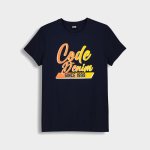Mens Ombre Graphic Tee _ 180693 _ Blue - L Blue