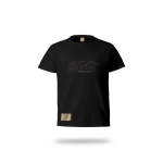 Kids T-Shirt 3D Embroidery Black - 11 To 12