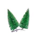 Xmas Tree 14CM On Clip - Set Of 2
