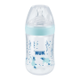 Nuk Nature Sense Temperature Control Bottle 260ML 0-6M M - Racoon